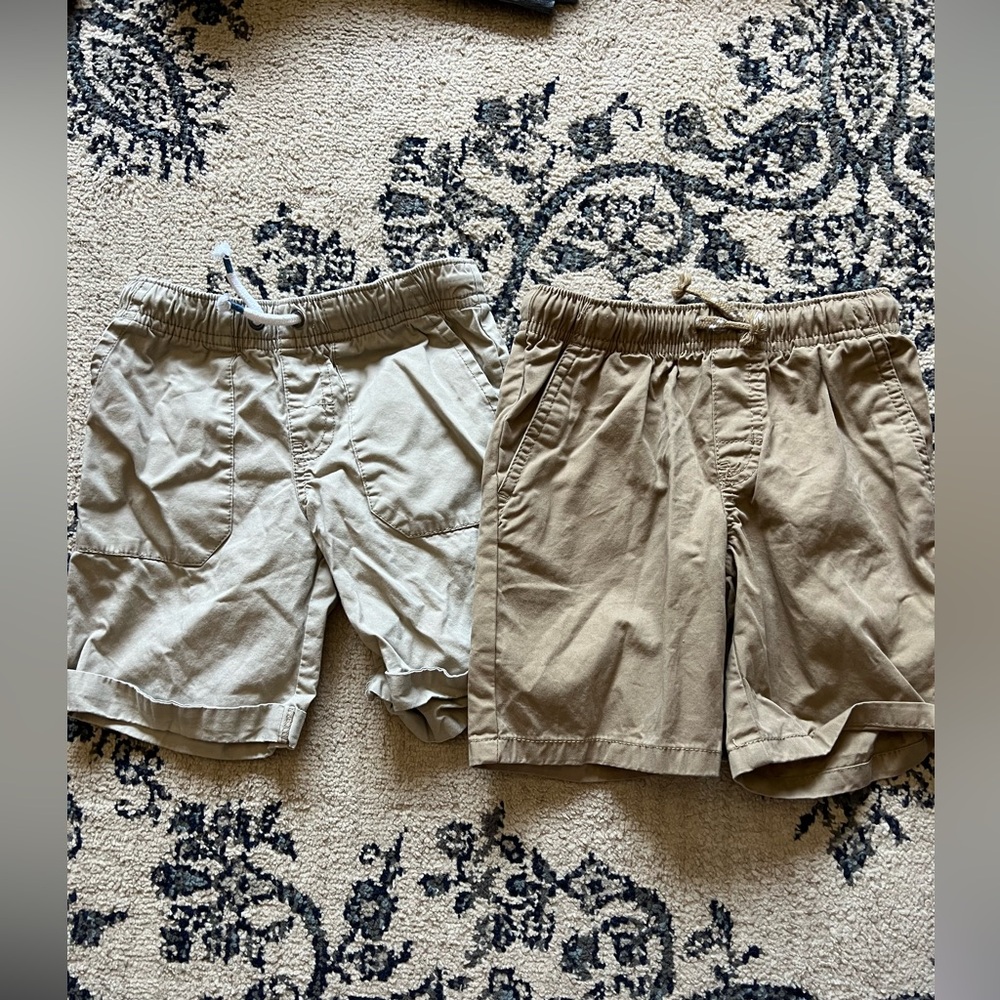 5/$25 two tan shorts